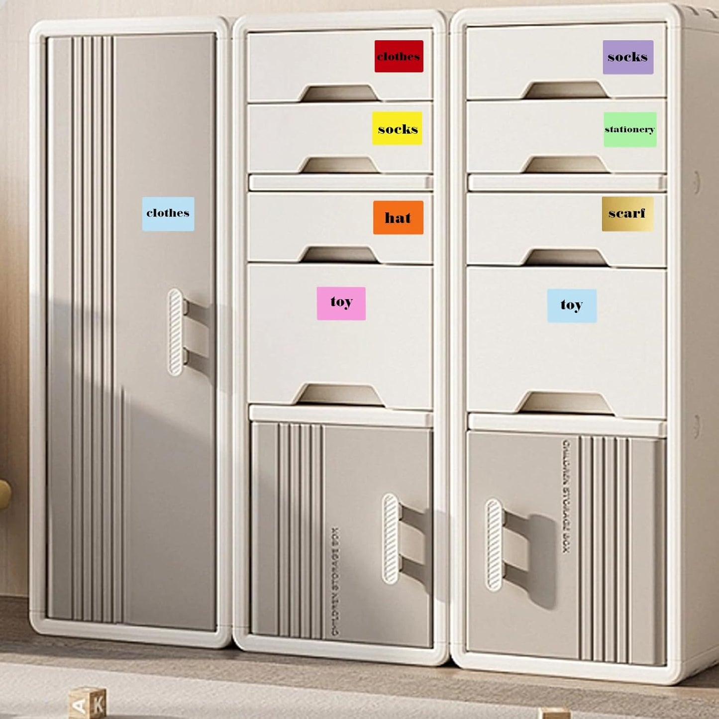 2×3 Inch Removable Thermal Labels,Self-Adhesive Square Direct Thermal Labels,300 Sheets-Brown