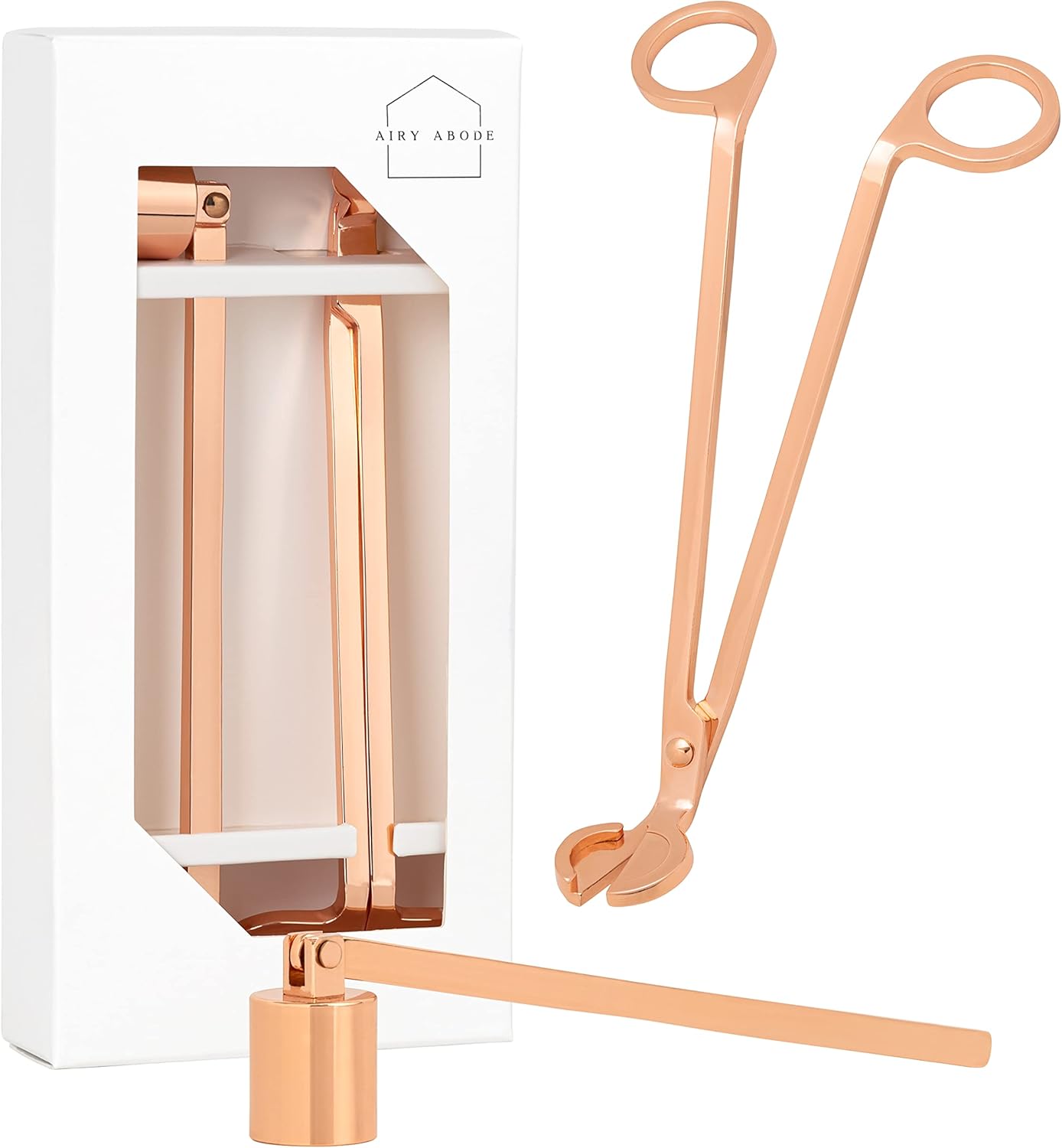 Candle Wick Trimmer and Candle Snuffer Accessory Set – Pick Your Color