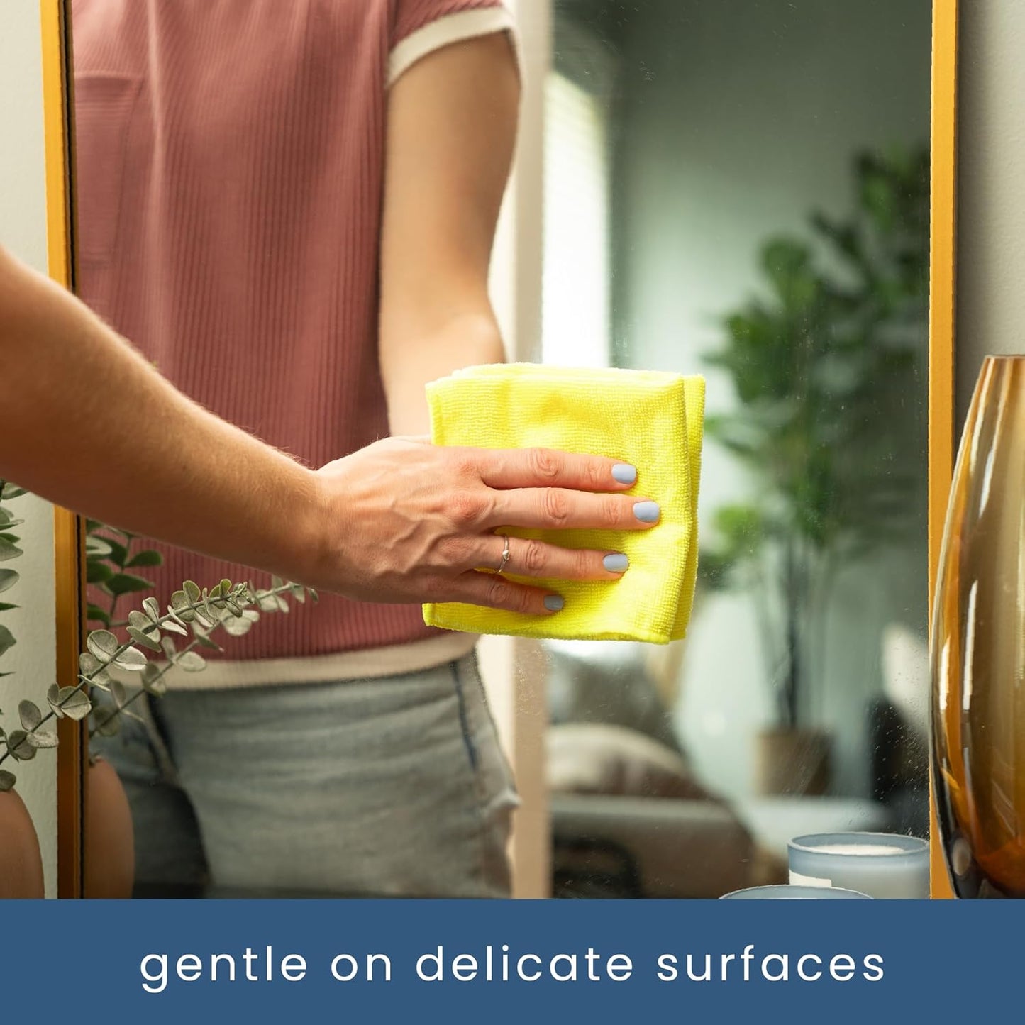 S&T INC. 150 Pack Microfiber Cleaning Cloth, Bulk Towels for Home, Reusable Microfiber Towels for Cars, Cleaning Rags, Assorted, 11.5 Inches x 11.5 Inches, 150 Count