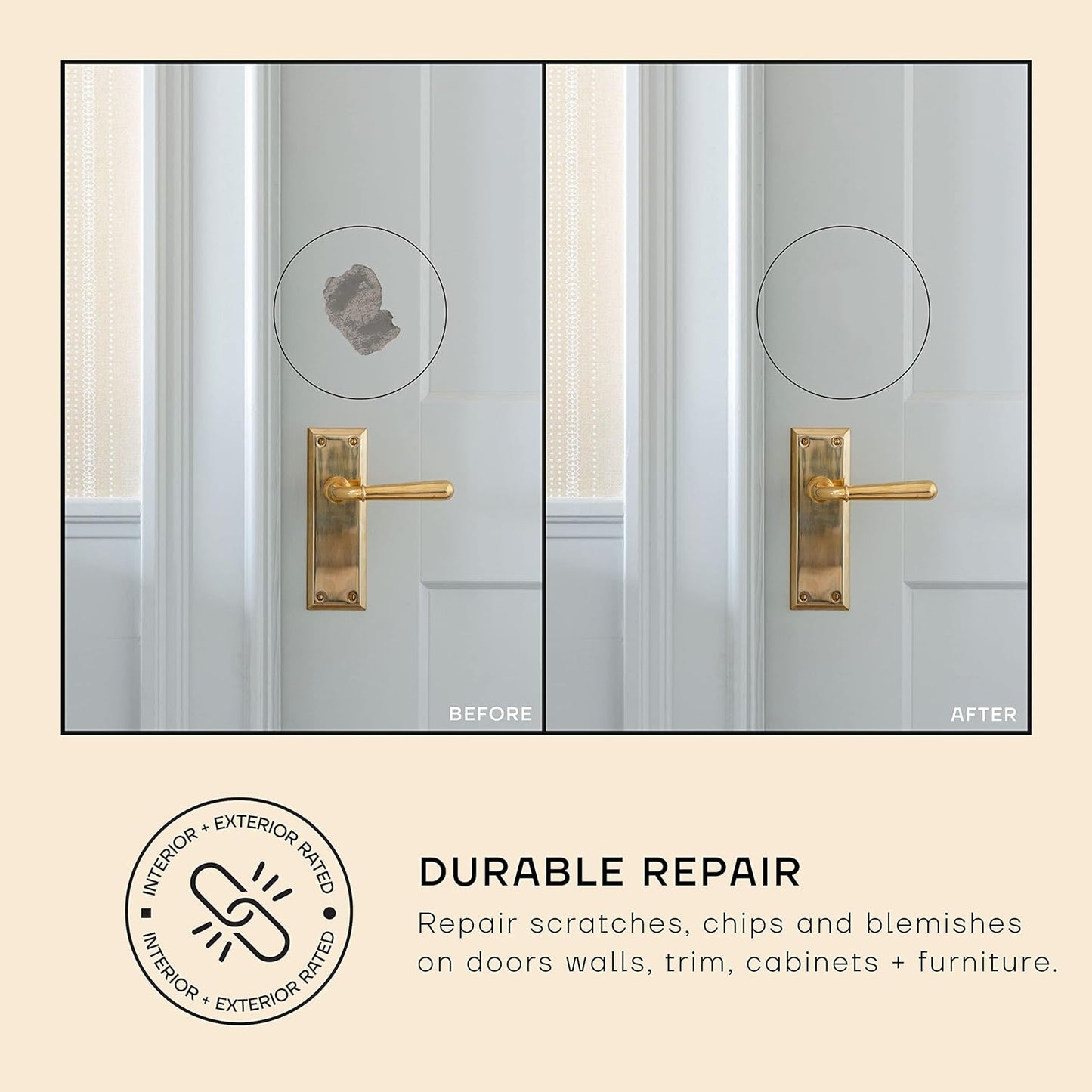 soto White Paint Touch Up, Multi-Surface, Matte Finish (No. 07 In Situ White) — 10 Milliliters of Scratch Repair for Furniture, Walls, Cabinets, Trim, Doors, Indoor/Outdoor