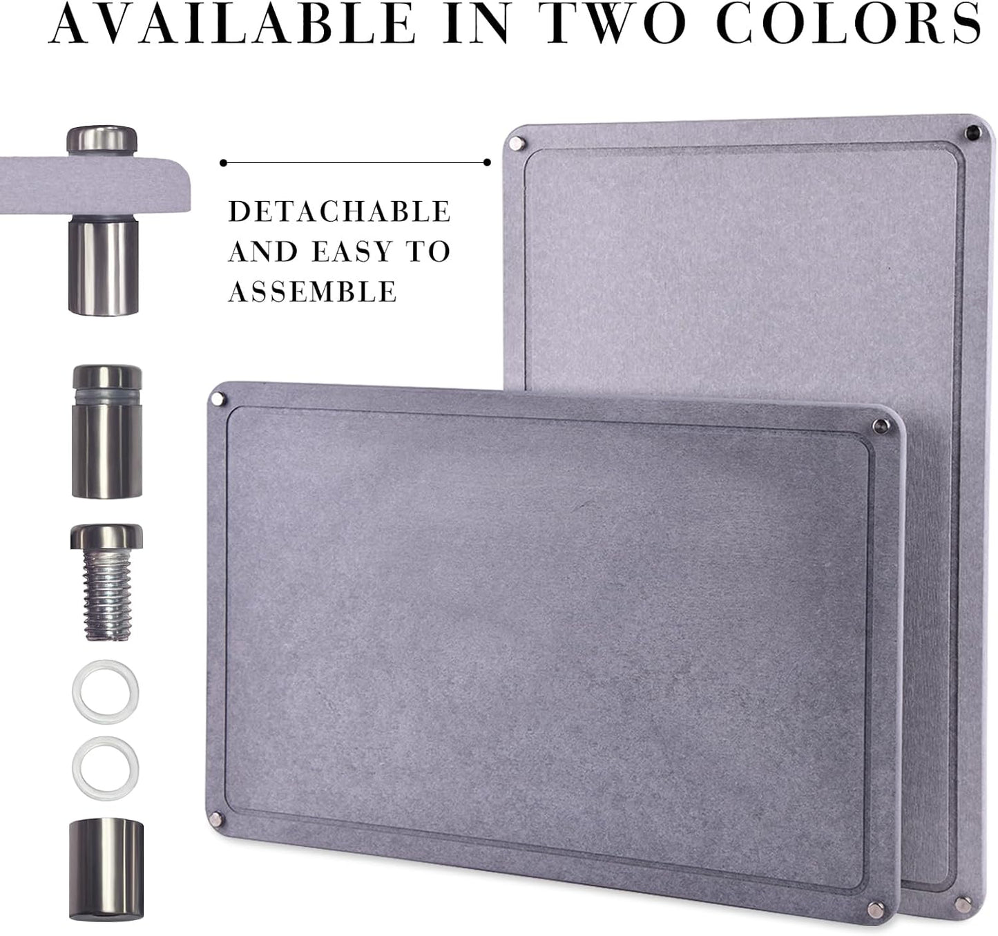 Large Diatomaceous Earth Stone Dish Drying Mats for Kitchen Counter,24"×16",Quick Drying,with 4 Non-Slip Stainless Steel Feet, Suitable for Various Countertops, Bowl Racks, Dark Grey