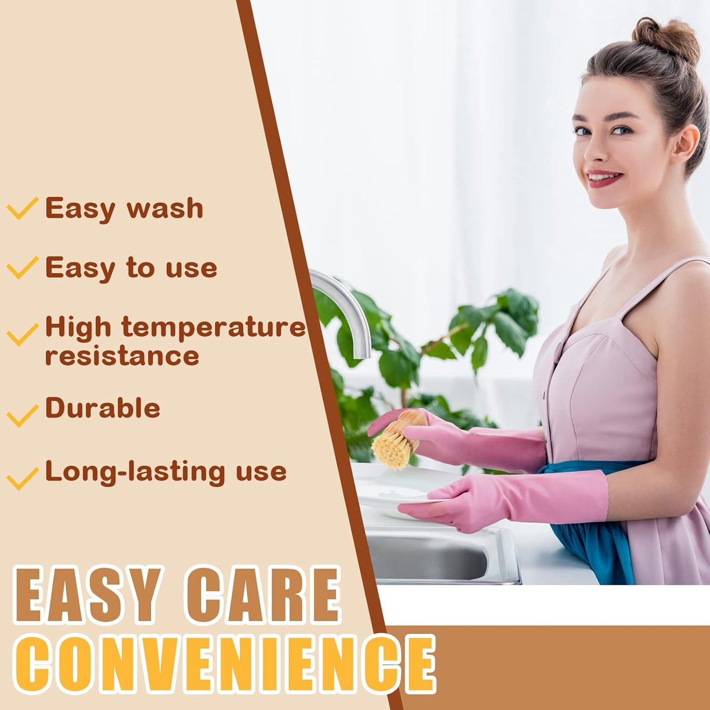 Nuenen 40 Packs Bamboo Dish Scrub Brushes Wooden Scrubbers Set Kitchen Dishwashing Scrubber with Natural Sisal Bristles for Iron Pot Pan Sink