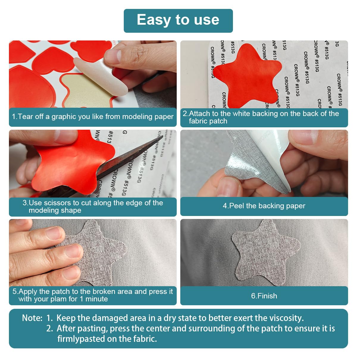 J.CARP 2Pcs Linen Repair Patches, Large Self-Adhesive Fabric Patch for Sofas, Couch, Furniture, Car Seats (8 * 11 inches-2PCS Khaki)