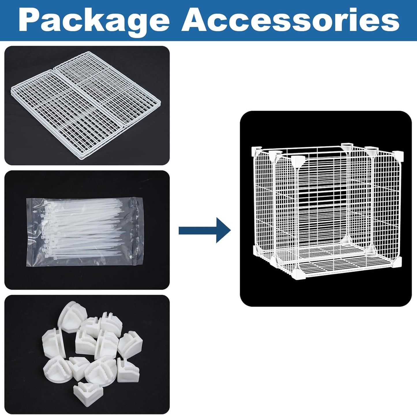 Deep Freezer Organizer Bin 13.8"x13.8"x13.8", Vertical Sides Wire Freezer Baskets with Adjustable Divider Pantry, Freezer Bins for Upright Freezer Meats Frozen Food Snacks Ice Cream Fruits&Vegetables