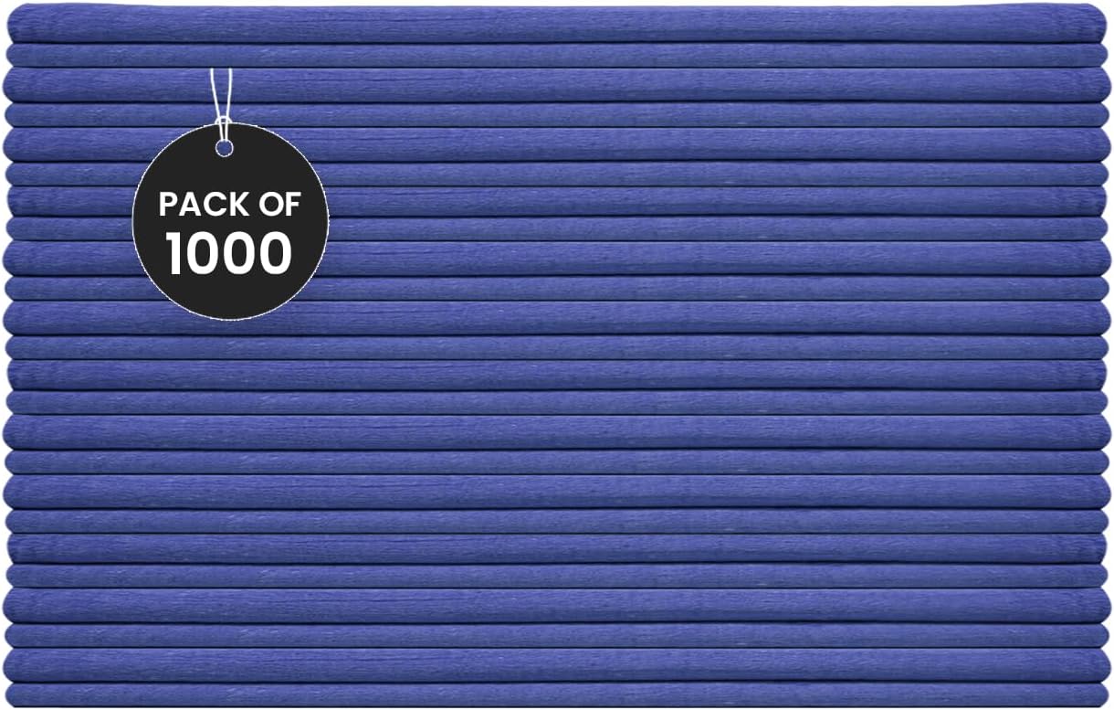 Shop Towels (Blue, 1000-Pack) - Bulk Cleaning Towel in a Bag, Mechanic Cotton Wipes for Car Maintenance, Auto Mechanics & Garage, Wipe Grease & Oil, Machine Wash & Reusable