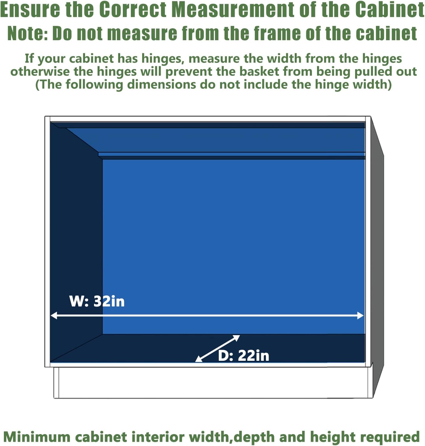 LOVMOR Pull Out Cabinet Organizer 28½" W x 21½" D, Kitchen Cabinet Pull Out Shelves Slide Out Storage