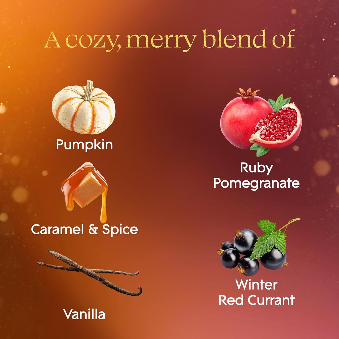 Glade PlugIns Refills Air Freshener, Pumpkin & Ginger and Pomegranate & Currant, Scented and Essential Oils for Home and Bathroom, 0.67 Fl Oz, 5 Count