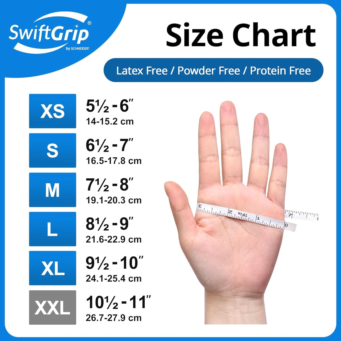 Disposable Nitrile Exam Gloves, Blue, Nitrile Gloves Disposable Latex Free, Medical Gloves, Cleaning Gloves, Food-Safe Rubber Gloves, Powder Free, Non-Sterile, 50-ct Box (Small)