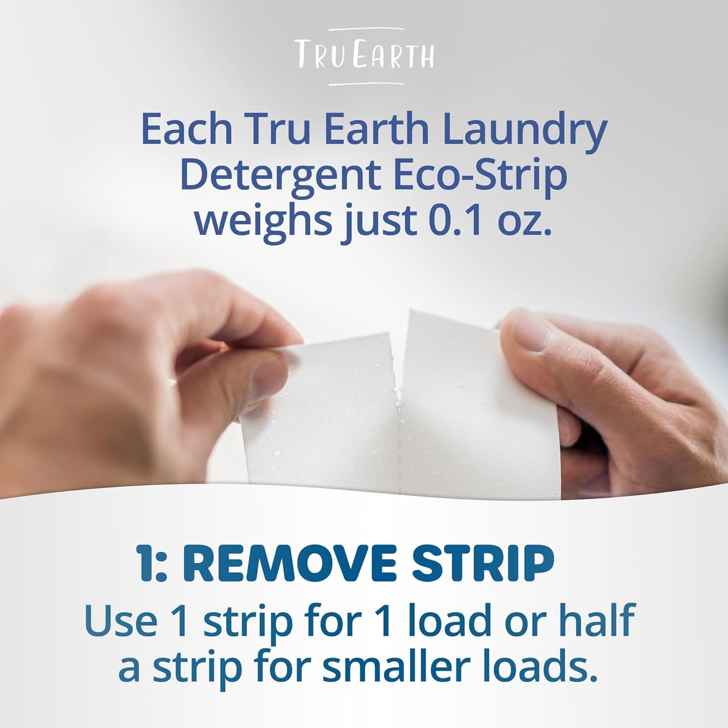Tru Earth Platinum - Heavy Duty Laundry Detergent Sheets - Up to 768 Loads (384 Count), Fragrance Free - Ultra-Concentrated - Eco-Friendly Laundry Sheets