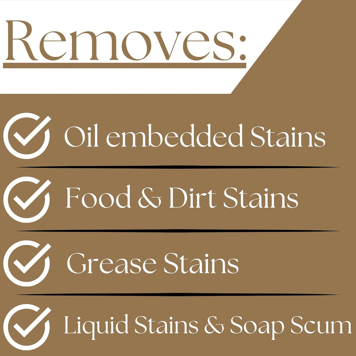 Natural Stone Grout Cleaner, Safe for Marble, Travertine, Limestone, Tile Spray on Grout Cleaner with Brush (32 oz.)