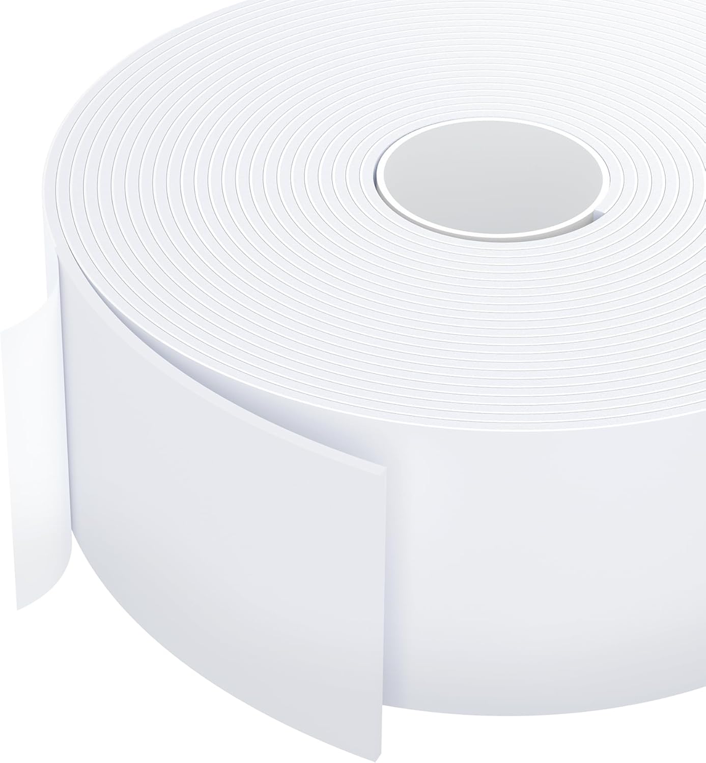 Strong Adhesive Door Weather Stripping,2Inch Wide X 1/13 Inch Thick,Foam Insulation Tape,Air Conditioner Foam,Window Soundproof Weatherproof,Total 33 Feet Long