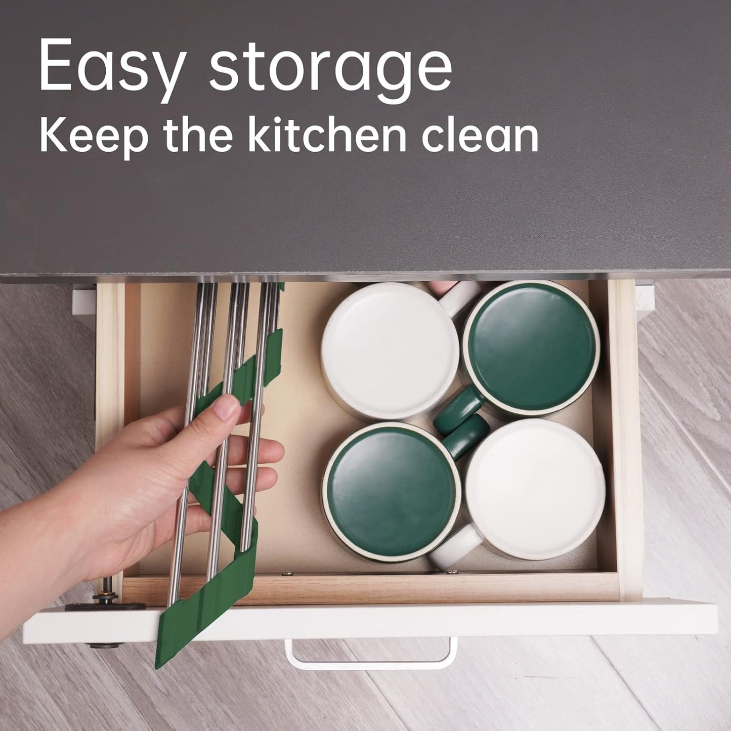 Tomorotec Triangle Roll-Up Dish Drying Rack for Sink Corner Small Foldable Stainless Steel Over The Sink Multipurpose Kitchen Drainer Caddy Organizer Storage Shelf Holder (Olive Green)