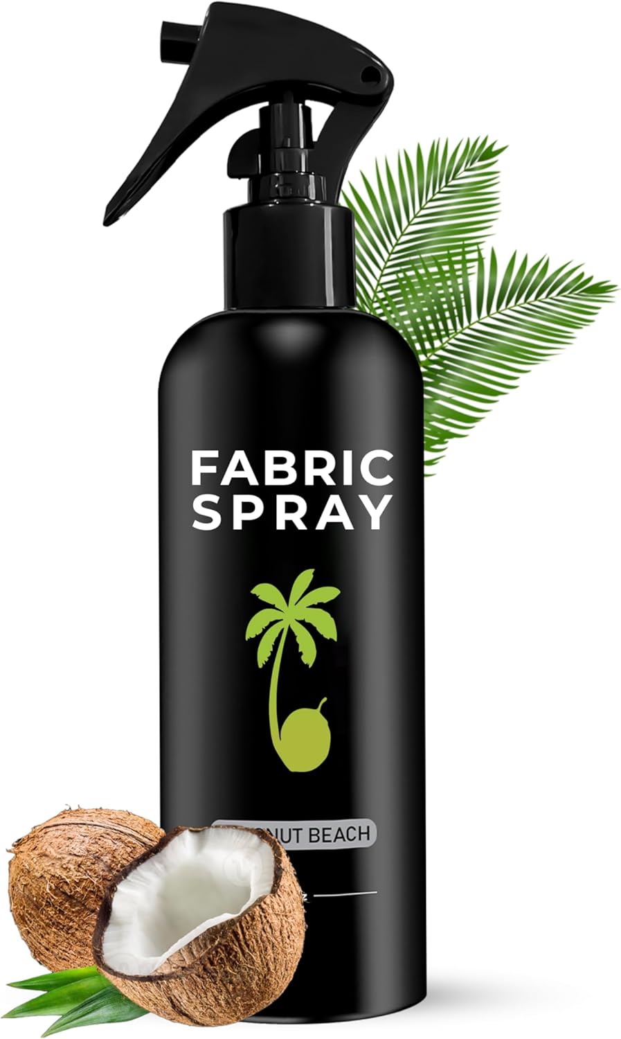 605Products Linen & Fabric Spray - Home Fragrance Freshener for Bedding & Laundry, Natural Deodorizer with Essential Oils - Coconut Beach (10oz)