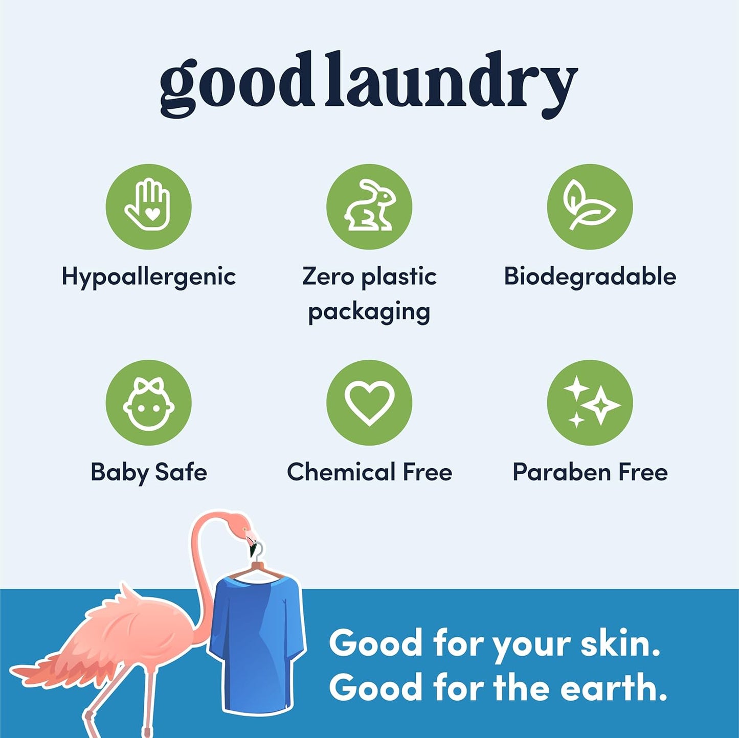 Good Laundry Scent Booster Beads - Rainforest Breeze Fabric Softener Bead – Eco-Friendly Laundry Bead Scent Booster for Long-Lasting Freshness, Scent Beads for Laundry - 7oz - USA Based