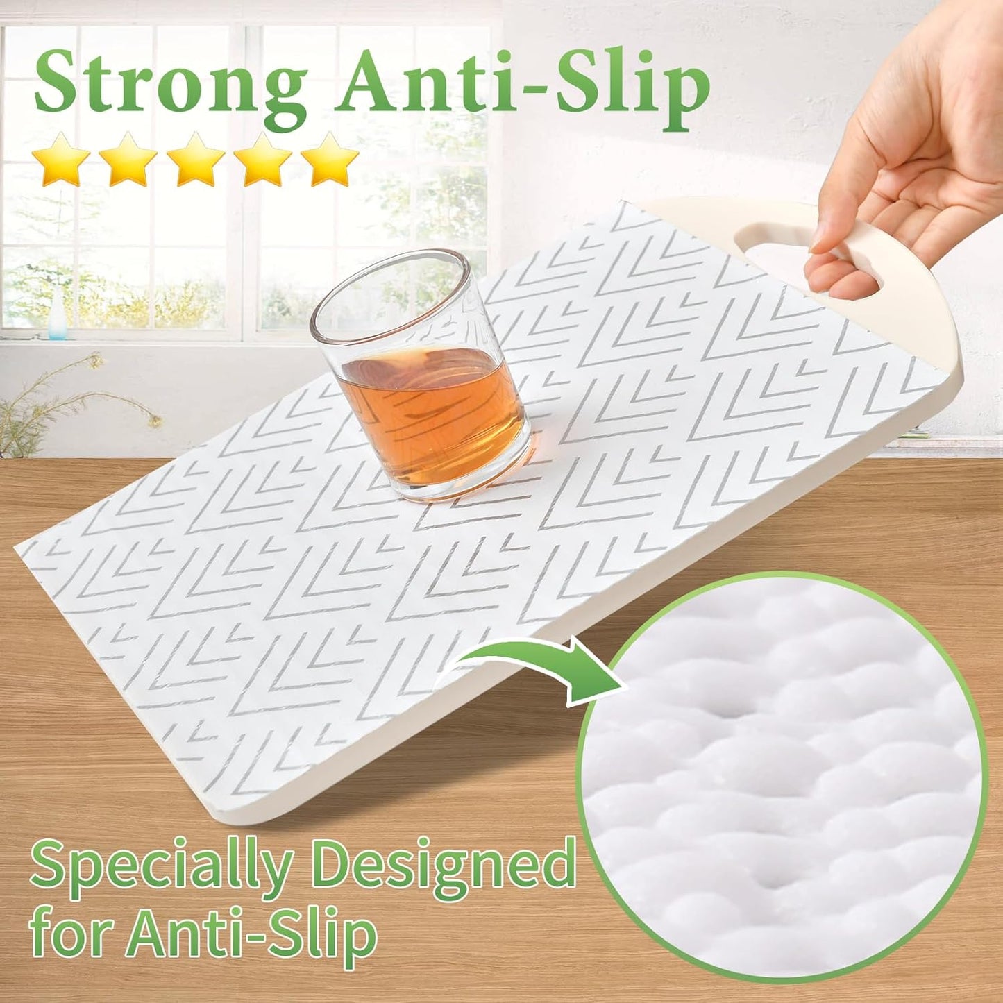 Shelf Liner for Kitchen Cabinets Non Adhesive Drawer Liner Non-Slip Thickened Shelf Liner Paper Strong Easy to Clean for Tool Box Refrigerator with Knife and Tape Measure,Silver Arrow,11.8 x 354.3 in