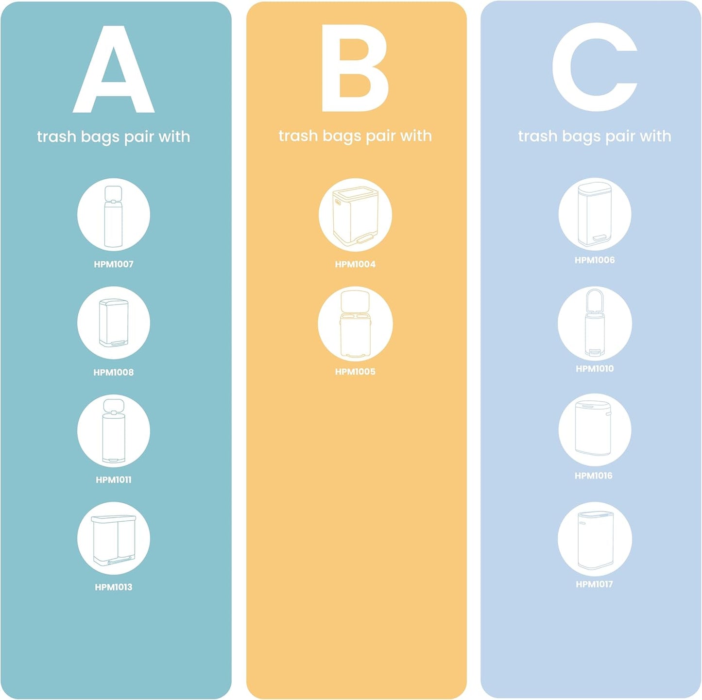 happimess HPM1005G Marco Rectangular 10.6-Gallon Double Bucket Trash Can with Soft-Close Lid, Flamingo Pink, Fingerprint Resistant, Modern, Minimalistic for Home, Kitchen, Office, Bedroom, Bathroom