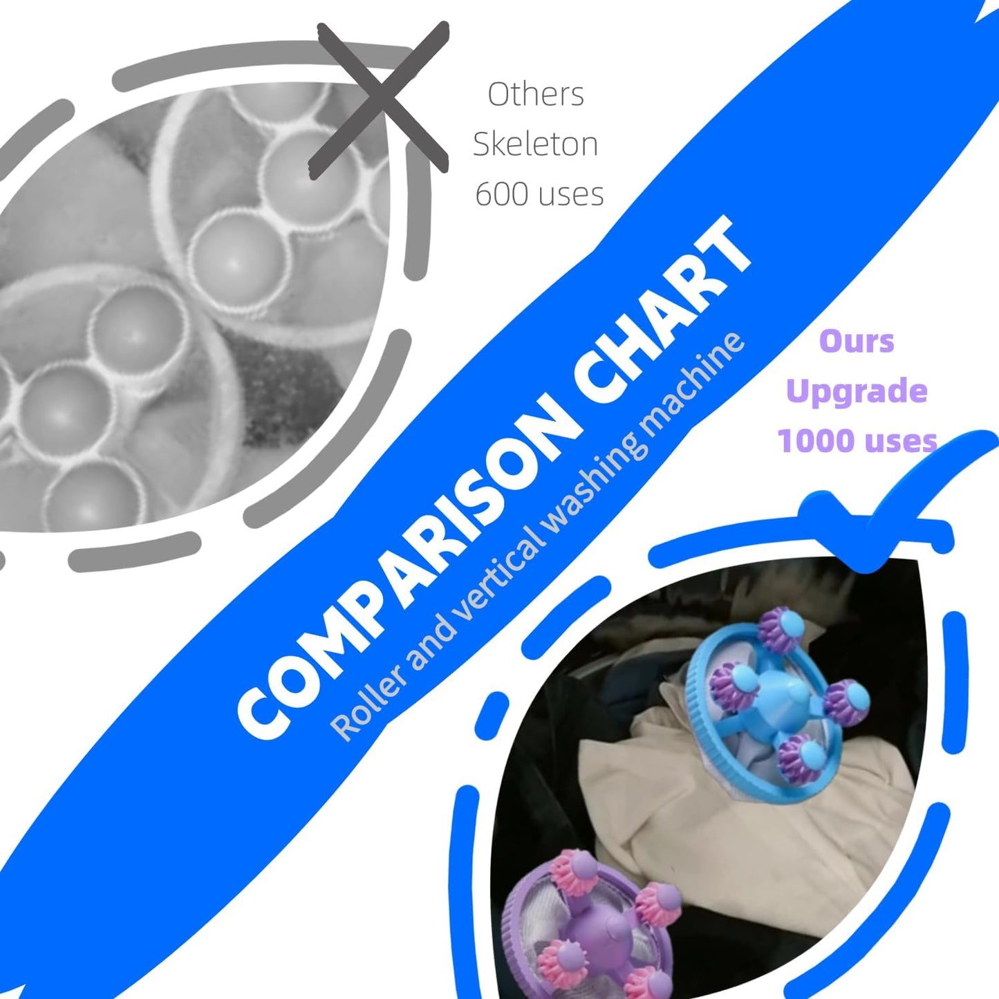 Upgrade Pet Hair Remover for Laundry - Lint Catcher for Washing Machine, Reusable Household Hair Filter Washer Lint Trap Net Pouch (4 Pieces)