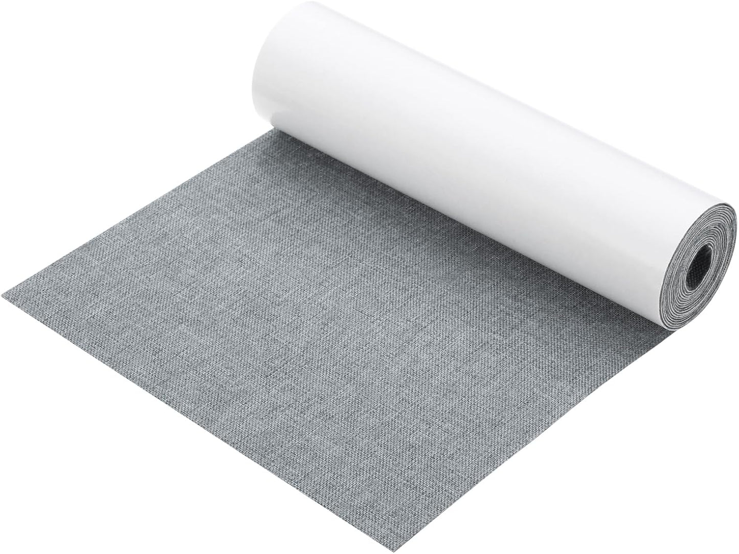 PATIKIL 70x6.2 Inch Linen Repair Tape, Repair Fabric Patch Self Adhesive Couch Patch Line Repair Patch for Furniture Sofa Car Seats Office Chairs, Dark Gray