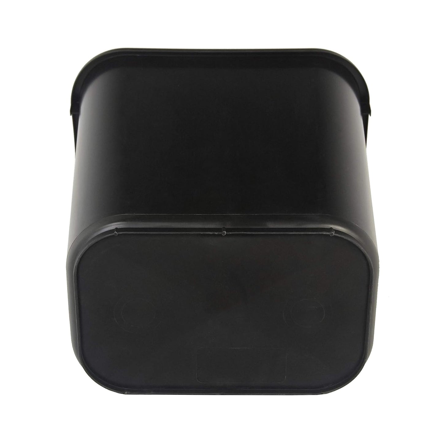 Amazon Basics Trash Can, Rectangular Commercial Office Wastebasket, 10 Gallon (Pack Of 1), Black (Previously AmazonCommercial brand)