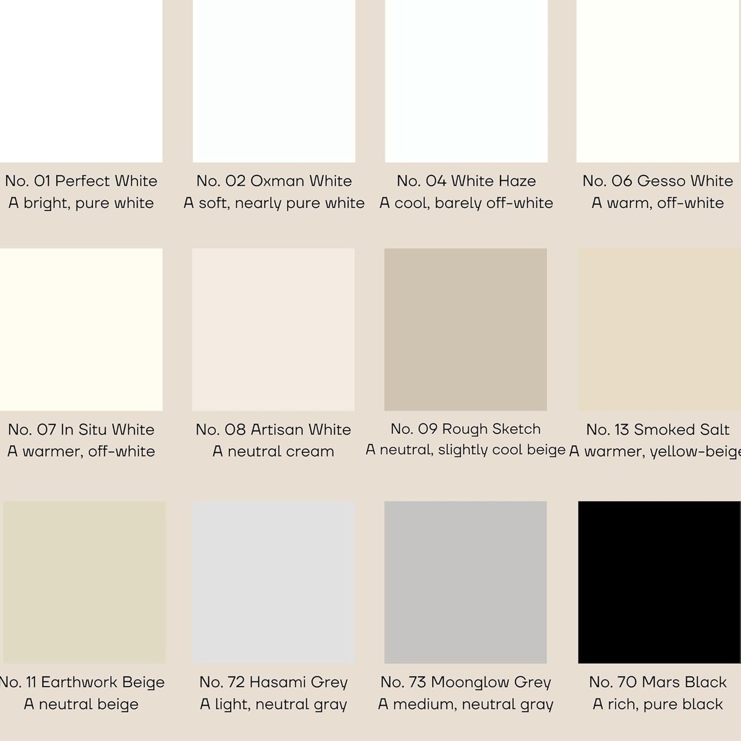 soto Beige Paint Touch Up, Multi-Surface, Matte Finish (No. 13 Smoked Salt) — 10 Milliliters of Scratch Repair for Furniture, Walls, Cabinets, Trim, Doors, Indoor/Outdoor