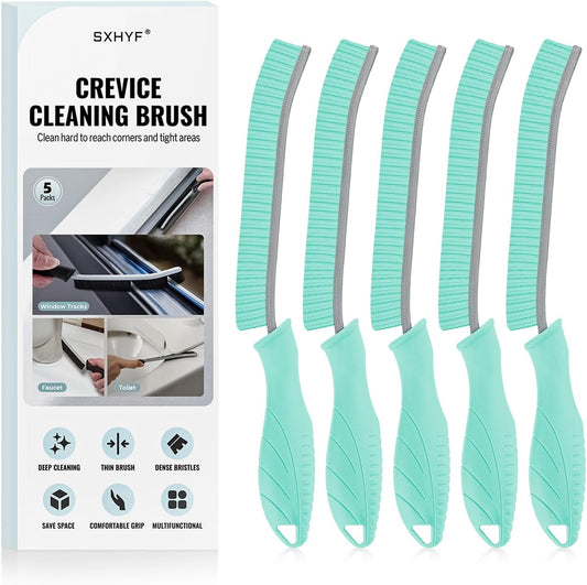 SXhyf Cleaning Brush - Hard Bristle Crevice Cleaning Brush, Multifunctional Gap Scrub Brush, Kitchen Essentials, Bathroom Cleaner Tools for Household Use, Home, Window, Toilet, Stove