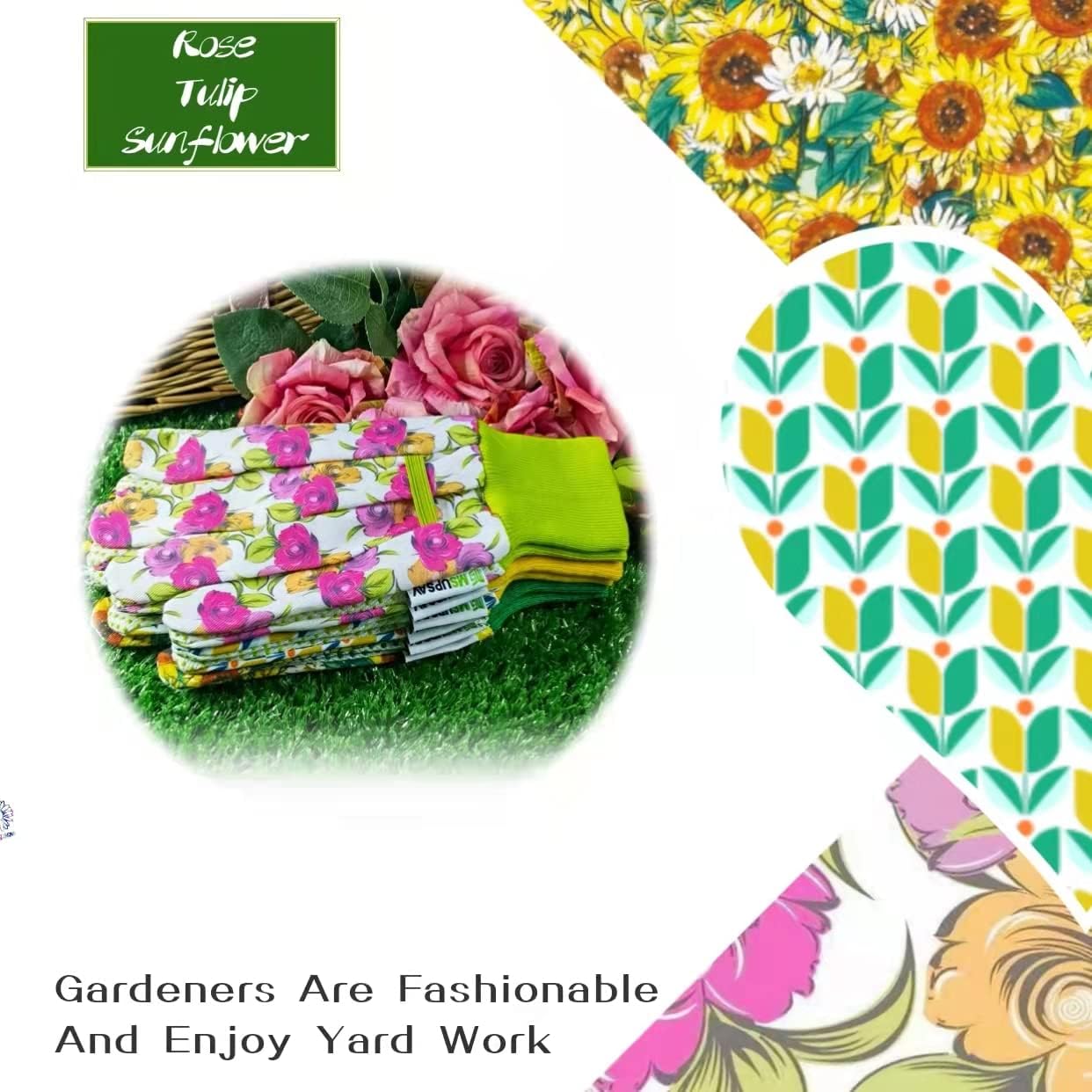 Thorn Proof&Puncture Resistant Gardening Gloves with Grip,Garden Gloves for Women, Leather Work Gloves,Gifts