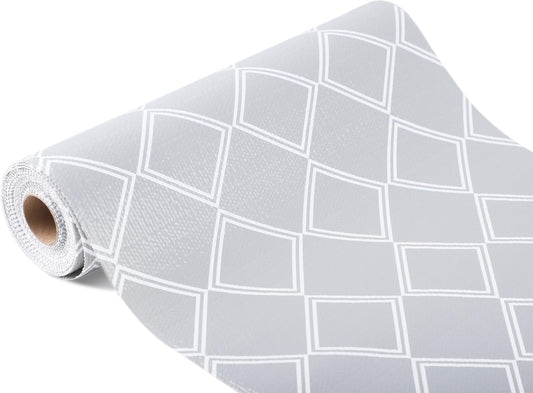 Cabinet Liners for Shelves Waterproof 20 Inch X 20 FT Shelf Liners for Kitchen Cabinets Non-Adhesive Drawer Liners Non Slip Grip Cupboard Paper Liners for Kitchen Bathroom Closet Fridge Pantry