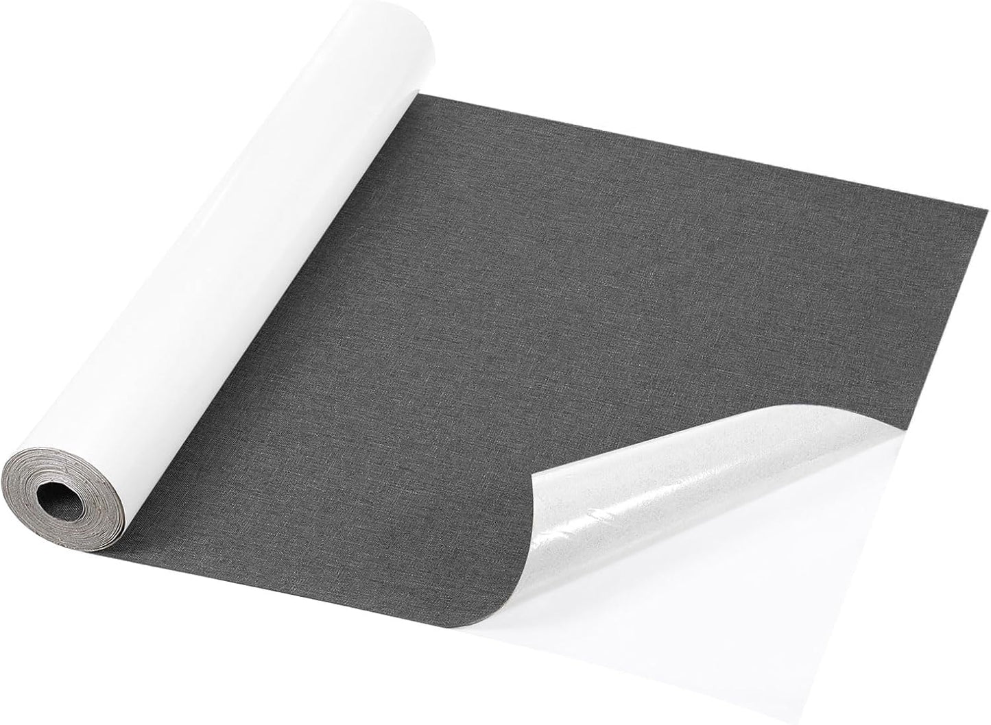 Repair Patches Repair Tape Self-Adhesive DIY Repair Patch Linen Gear Patch for Sofa, Furniture, Chair, Clothing,Tents,17x158 Inch,Dark Grey