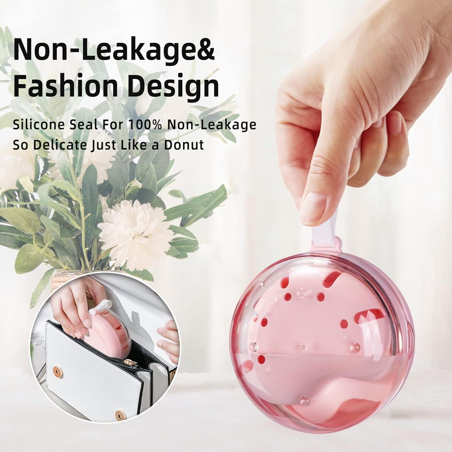 Leak Proof Denture Cup Kit Portable Retainer Case Perfect for Travel, Denture Case Container Cleaning Care for Dentures Aligner Mouth Guard with Denture Brush,Strainer, Removal Tool and Mirror