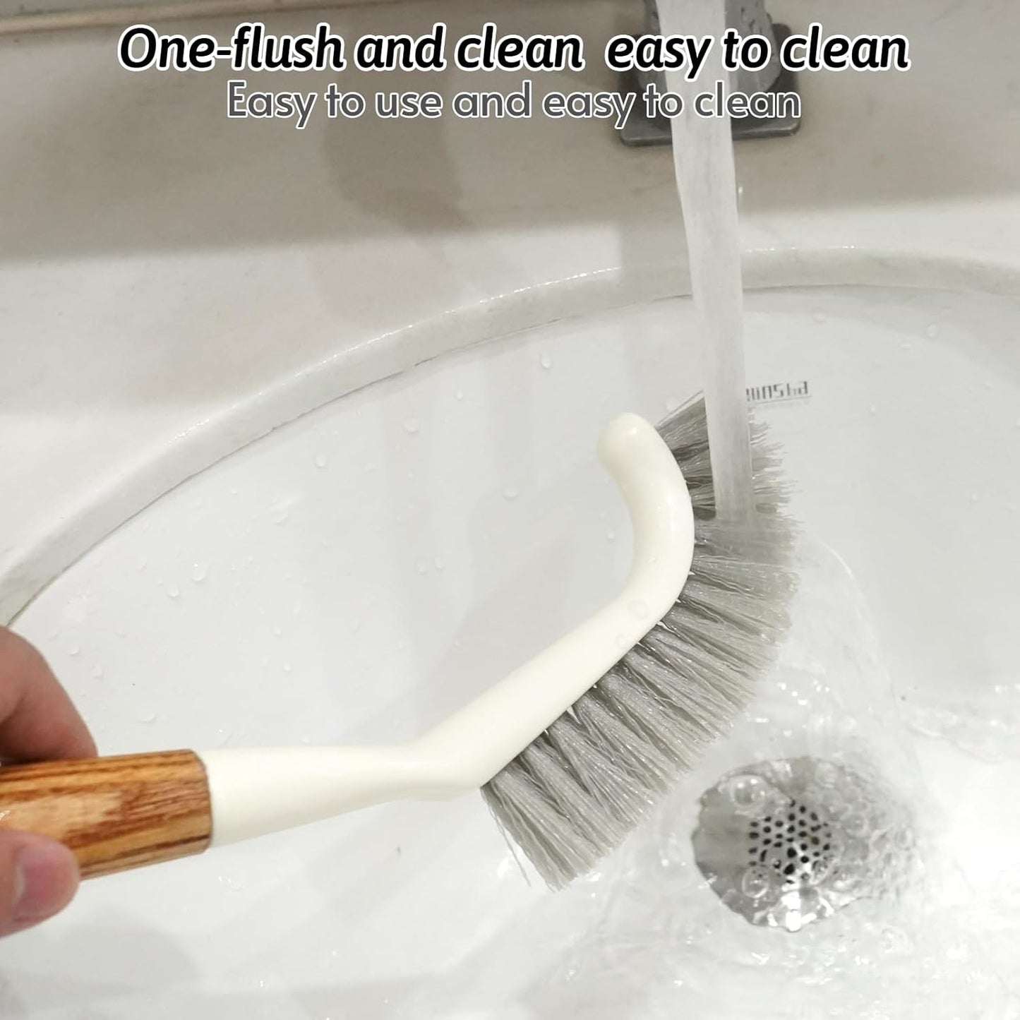 Crevice Cleaning Brush, Hard Bristle Grout Brush Gap Cleaner Tool for Tight Groove Spaces, Kitchen, Bathroom, Sliding Shower Door, Faucets Corners, Tiles, Sink and Windows Track