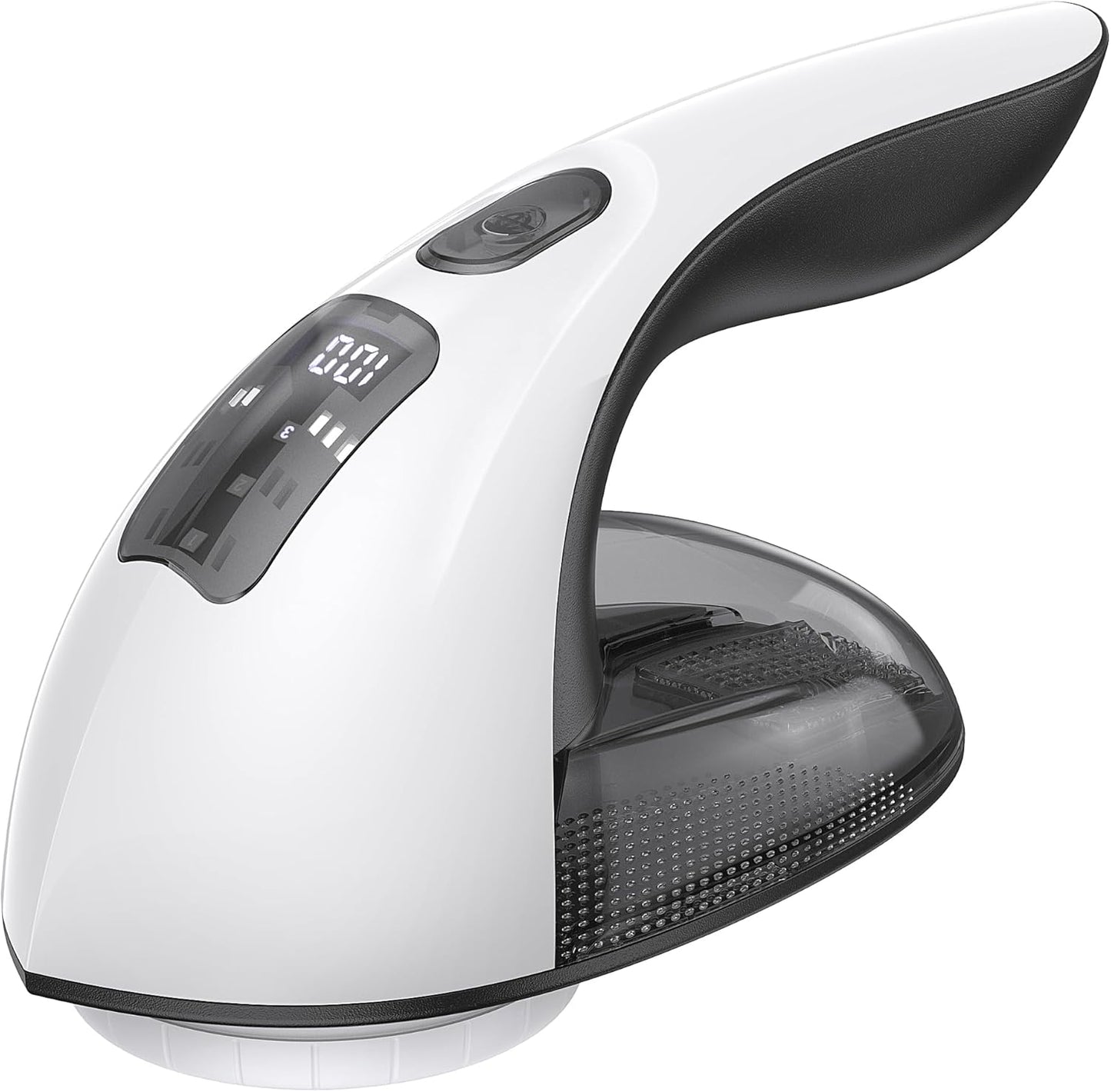 Rechargeable Fabric Shaver and Lint Remover, 3-Speed Adjustable Sweater Shaver with 6-Leaf Replaceable Stainless Steel Blades, 2.6Inch Large Mesh, Removable Bin for Clothes Fuzz, Lint, Pills, Bobbles