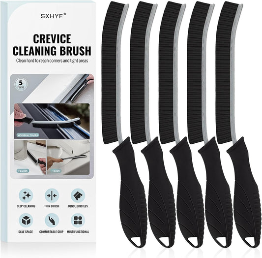SXhyf Cleaning Brush - Hard Bristle Crevice Cleaning Brush, Multifunctional Gap Scrub Brush, Kitchen Essentials, Bathroom Cleaner Tools for Household Use, Home, Window, Toilet, Stove