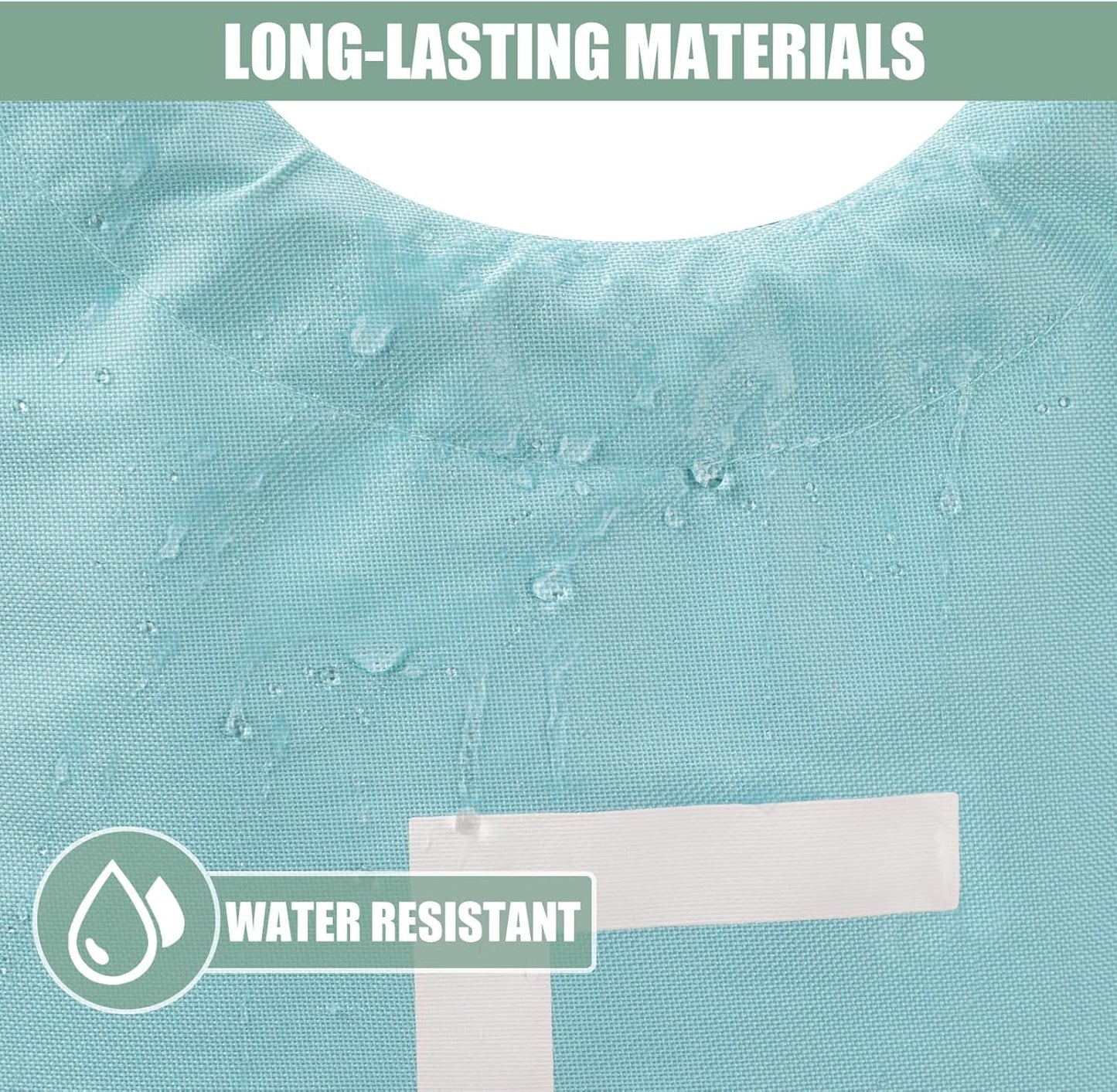 DOKEHOM 125L X-Large Collapsible Washing Laundry Basket Bag (7 Colors) for Bedroom, Fabric (Light Blue, XL)