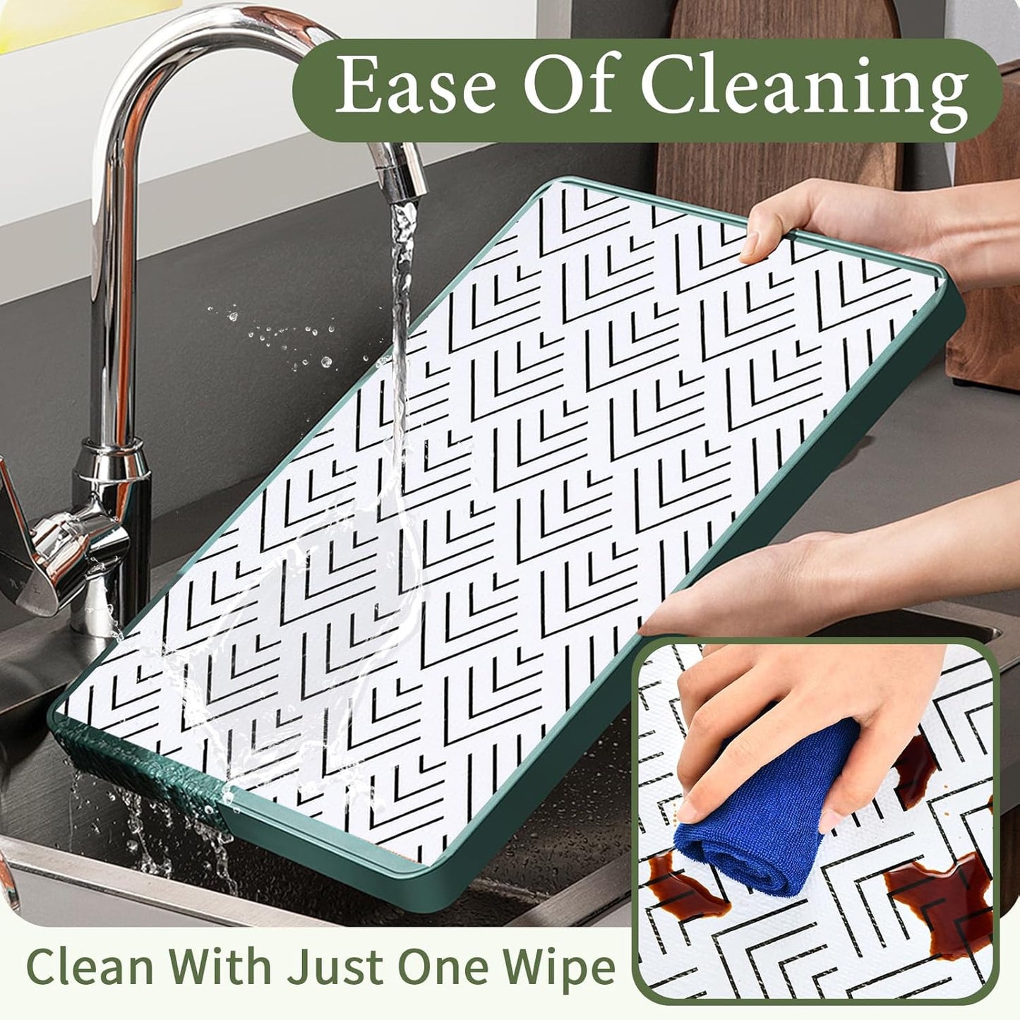 Shelf Liner for Kitchen Cabinets Non Adhesive Drawer Liner Non-Slip Thickened Shelf Liner Paper Strong Easy to Clean for Tool Box Refrigerator with Knife and Tape Measure, Black Arrow, 11.8 x 118 in