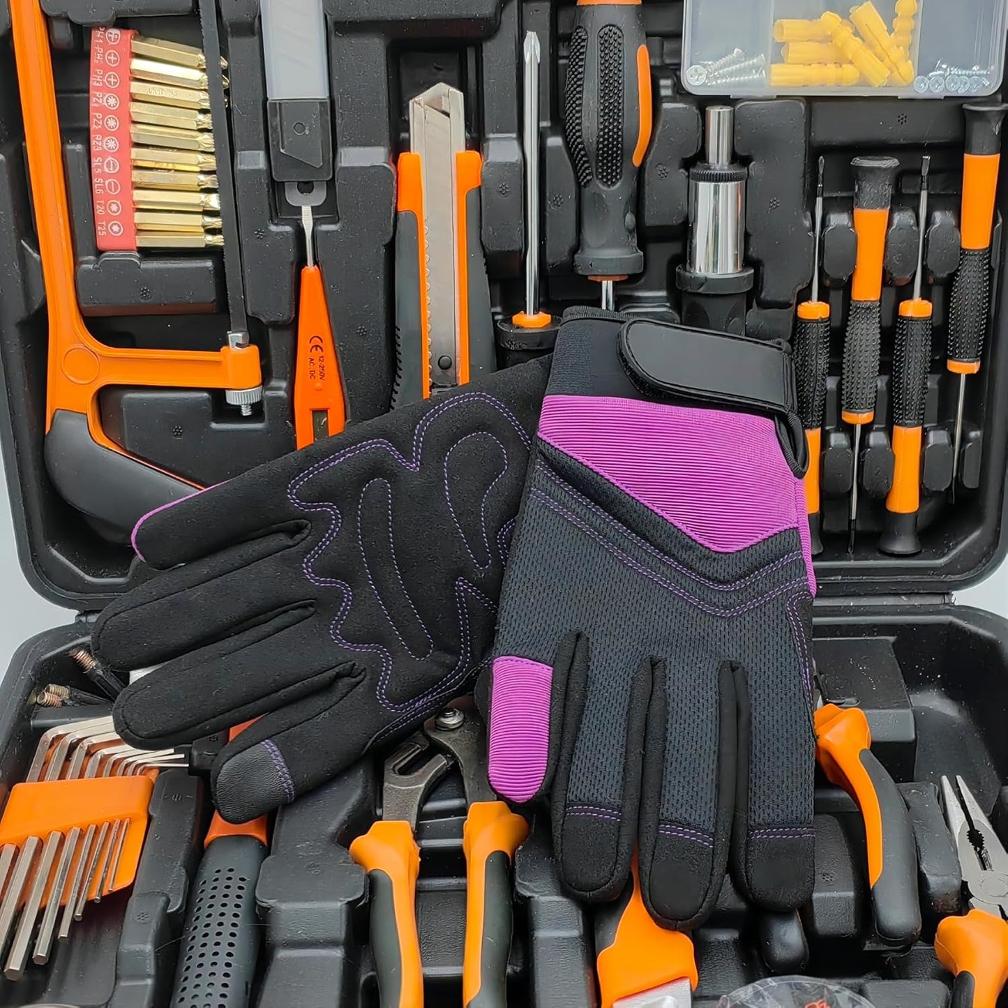 Thorn Proof&Puncture Resistant Gardening Gloves with Grip,Garden Gloves for Women, Leather Work Gloves,Gifts