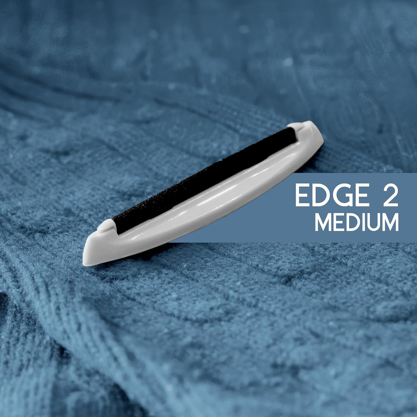 GLEENER Battery-Free Fabric Shaver & Lint Brush | Ultimate Fuzz Remover Sweater Comb | Lint Remover and Depiller for Clothing & Furniture (Slate Blue in Carton Box)