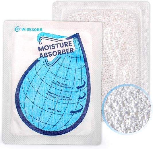50 Gram 18 Packs Moisture Absorbers for Closet, Dehumidifier for Bedroom Dehumidifier Bags for Bathrooms, Basements, Rvs, Humidity Bags Humidity Packets Moisture Bags for Cars