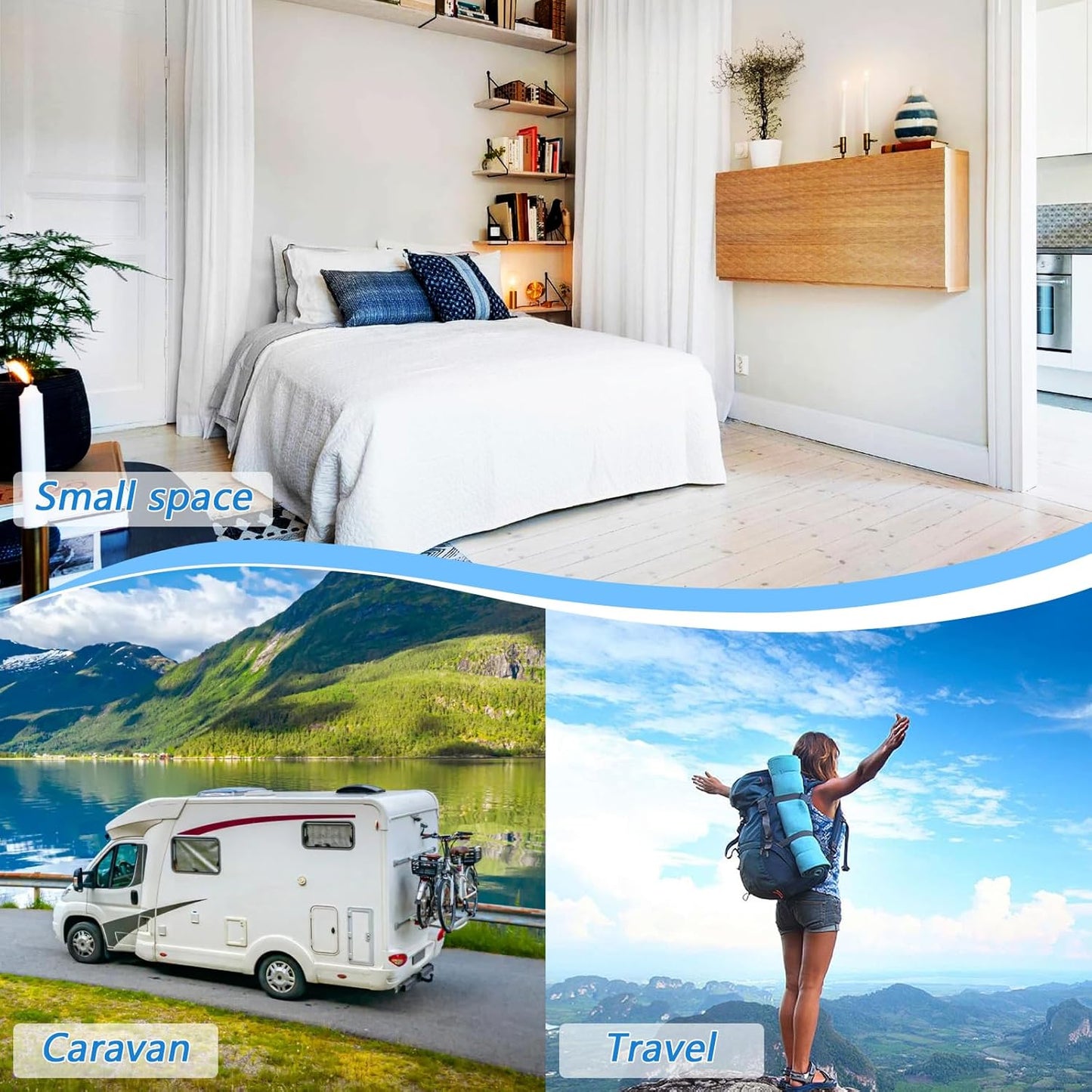 Retro Elk Winter Ironing Mat for Table top Portable Ironing Pad Blanket for Washer Dryer Countertop Travel