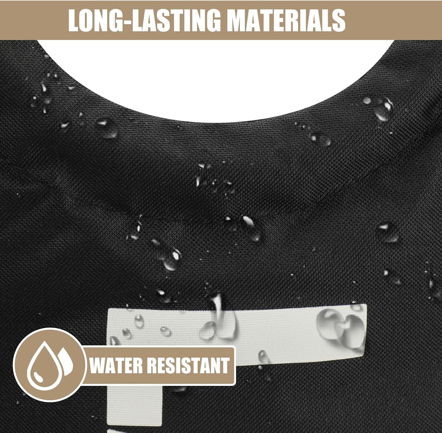 DOKEHOM 90L Large Laundry Basket, Collapsible Laundry Bag, Freestanding Tall Clothes Hamper, Foldable Washing Bin (Black)