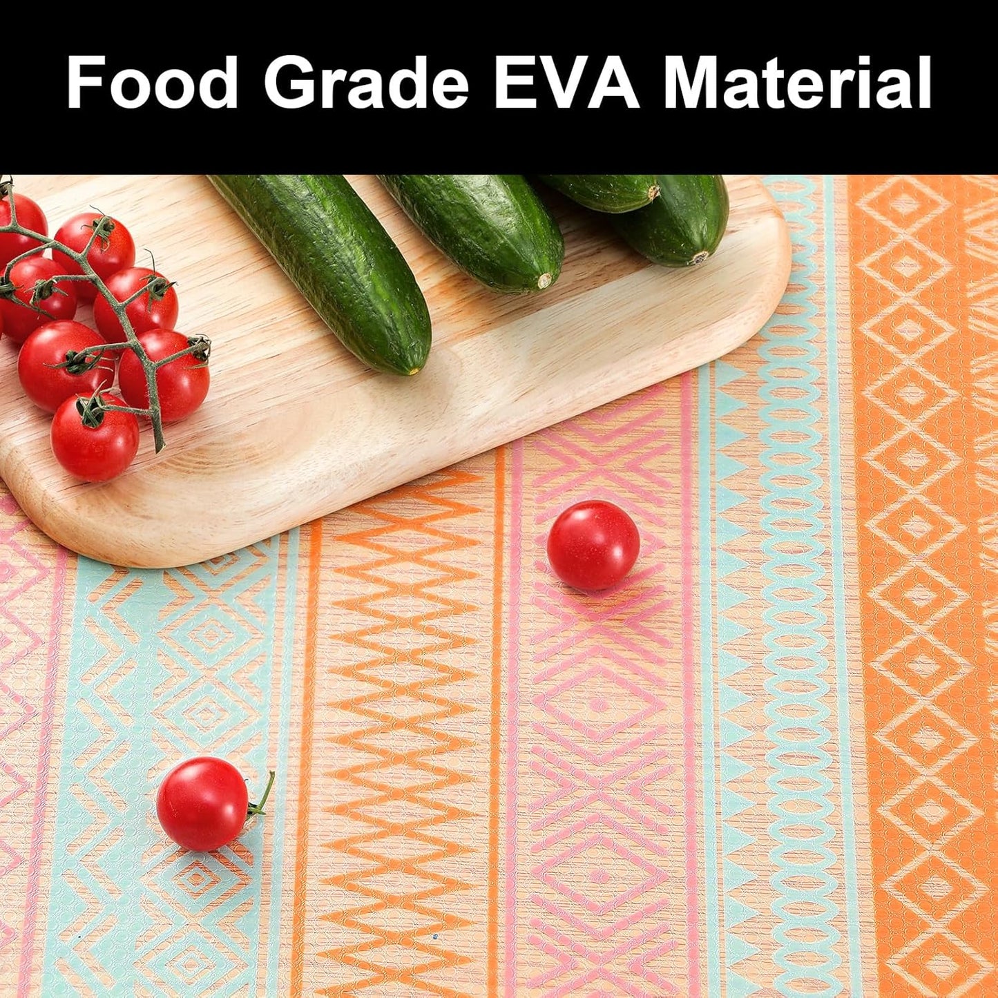 Cooyes Shelf Drawer and Cabinet Liner, Washable Oil-Proof Shelf Liners for Kitchen Cabinets, Shelves, Refrigerator, Non-Adhesive Drawers Mats