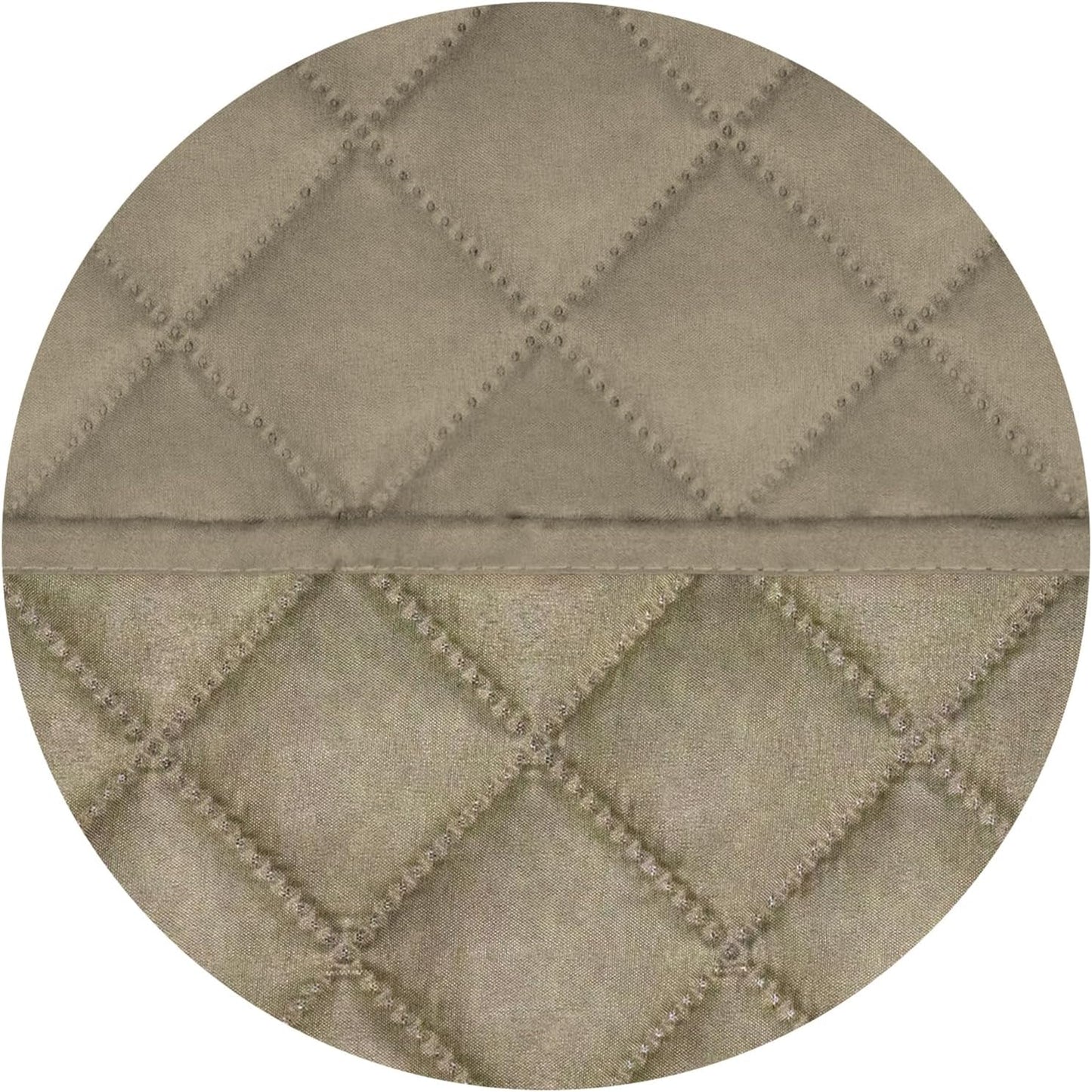 PureFit Reversible Quilted Sofa Cover, Water Resistant Slipcover Furniture Protector, Washable Couch Cover with Non Slip and Elastic Straps for Kids, Dogs, Pets (Oversized Loveseat, Beige/Beige)