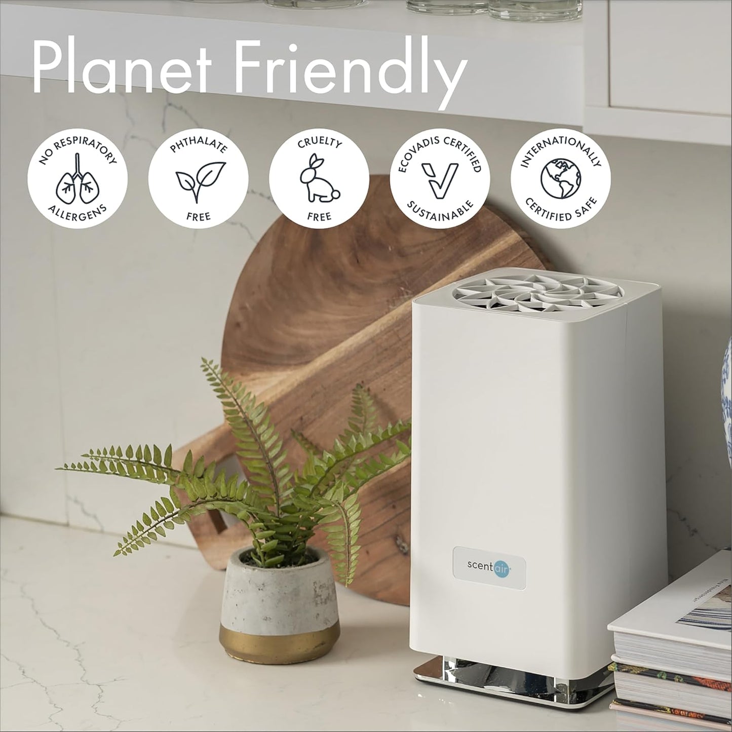 ScentAir Whisper Home Monthly Plug-in Refill, Fragrance Cartridge for Home and Office, Amazon Exclusive, Gingerbread Man