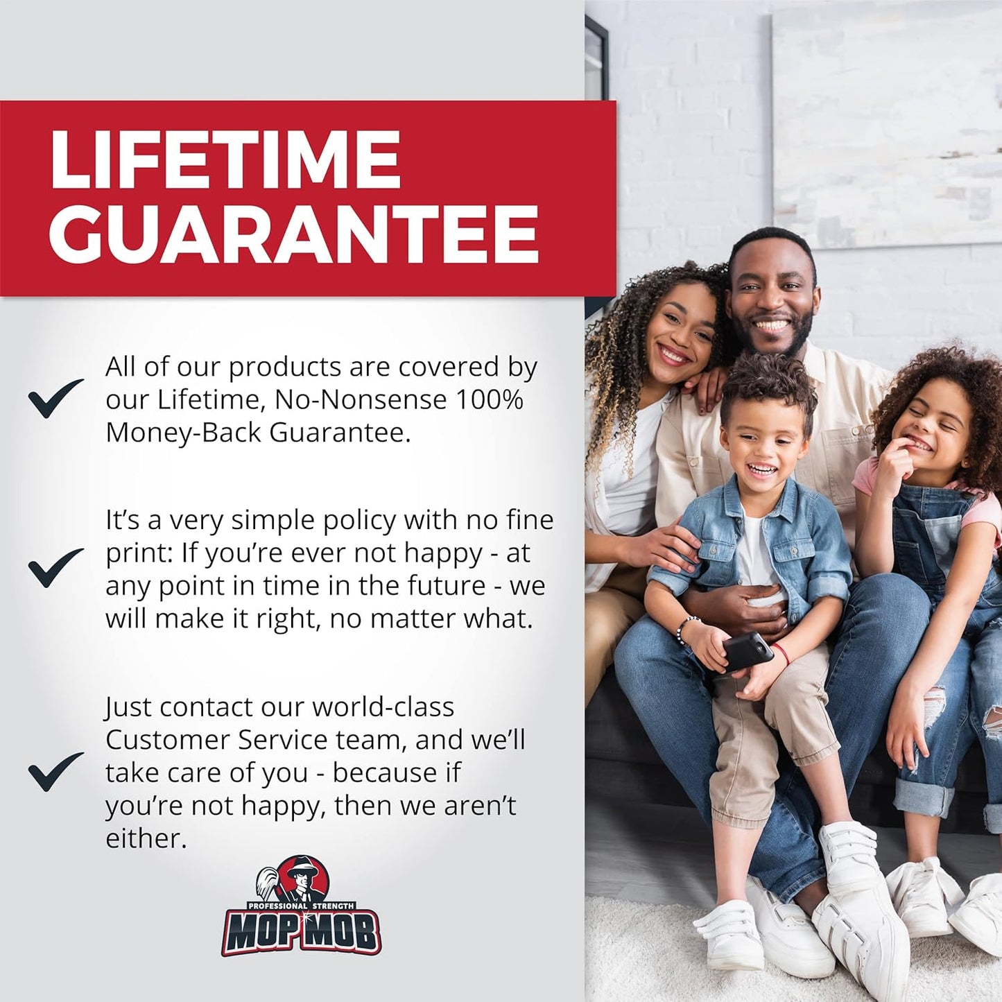 Non-Scratch, Super Long-Lasting Scrubbing Pad 5 pk, 10x4.5in. Best Reusable Multipurpose Scouring Sponge for Home Surfaces. Perfect Pro Grade Multi-Surface Scrubber Pads for Light-Duty Indoor Cleaning