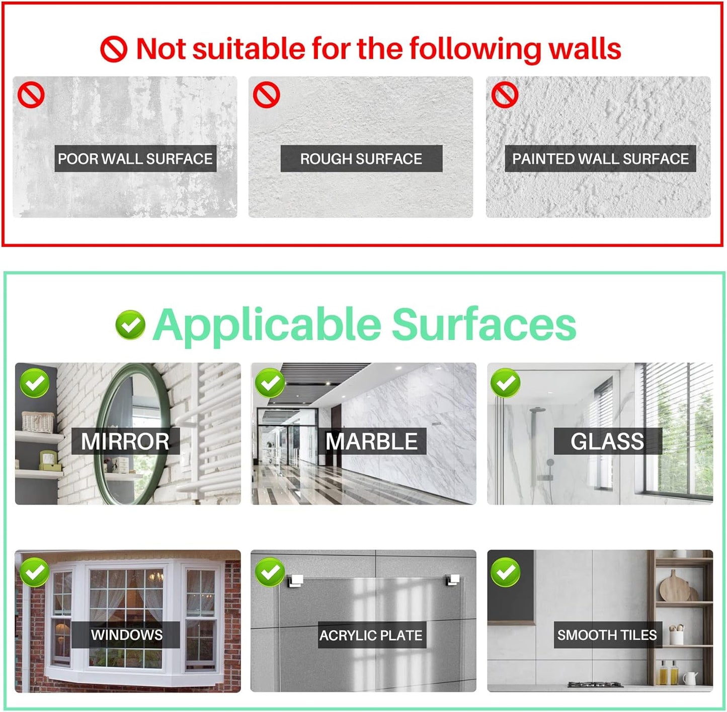 Antimbee Transparent Heavy Duty Suction Hooks, 5 Pack, Holds up to 11 lbs, Modern & Simple Design, Reusable & Removable, Ideal for Bathroom, Kitchen, Glass, Metal, Plastic Surfaces