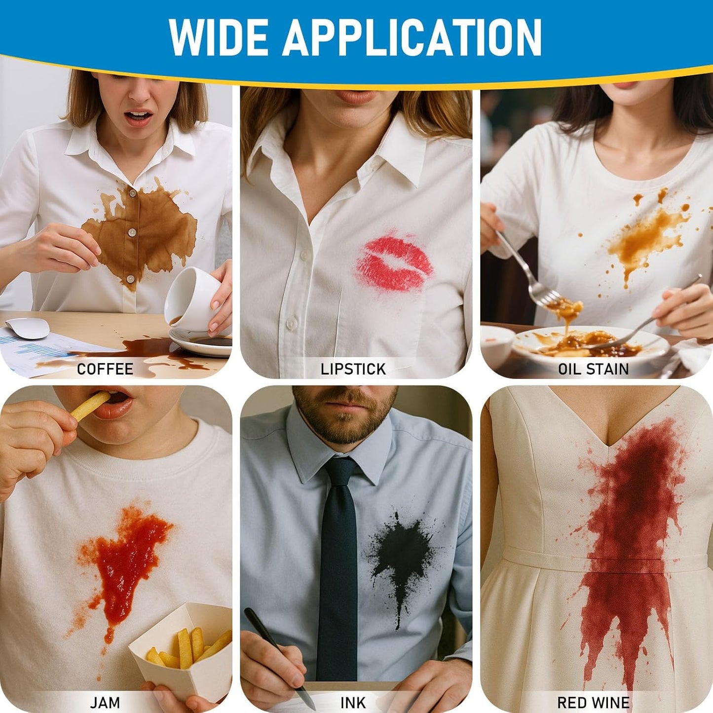 Bleach Pen for Clothing, 10.5 fl oz Stain Remover Pen for Whites & Colors, Portable Bleach Stick Stain Remover Gel for Travel & Home Use, Instantly Remove Stains Pen (Fresh Scent)