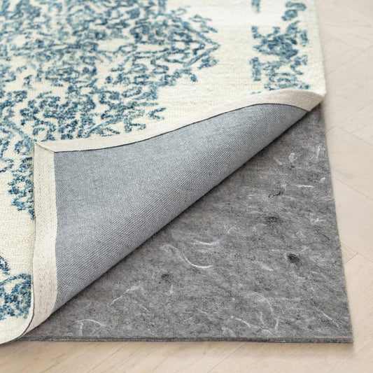 RUGPADUSA - Dual Surface - 7'x10' - 1/8" Thick - Felt + Rubber - Non-Slip Backing Rug Pad - Adds Low-Profile Comfort and Protection