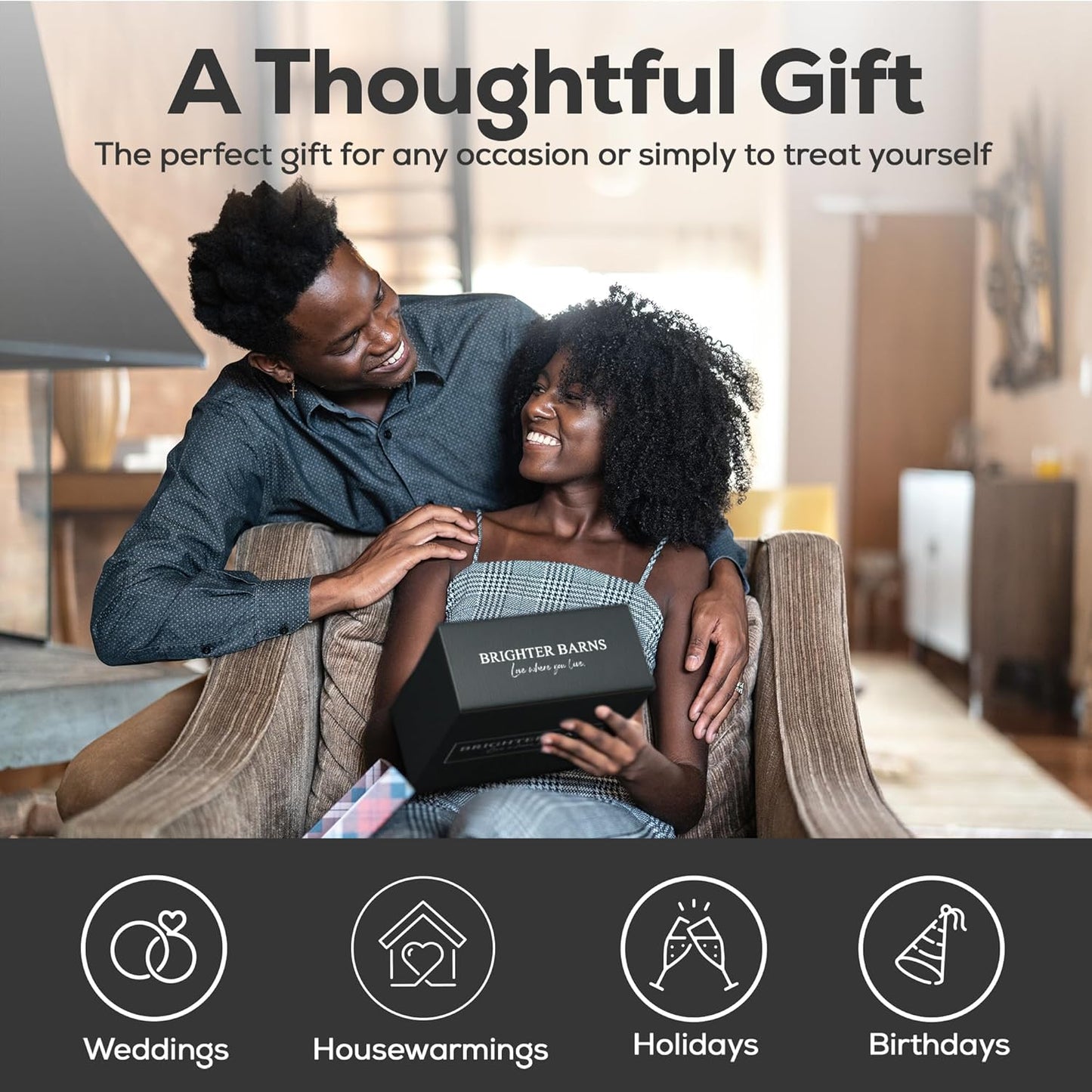 Luxury Glass Soap and Lotion Dispenser Set with Tray by Brighter Barns - Hand Soap Dispenser Bathroom Set & Stainless Steel Pump for Home or Airbnb - White and Gold Bathroom Accessories & Decor (Gold)