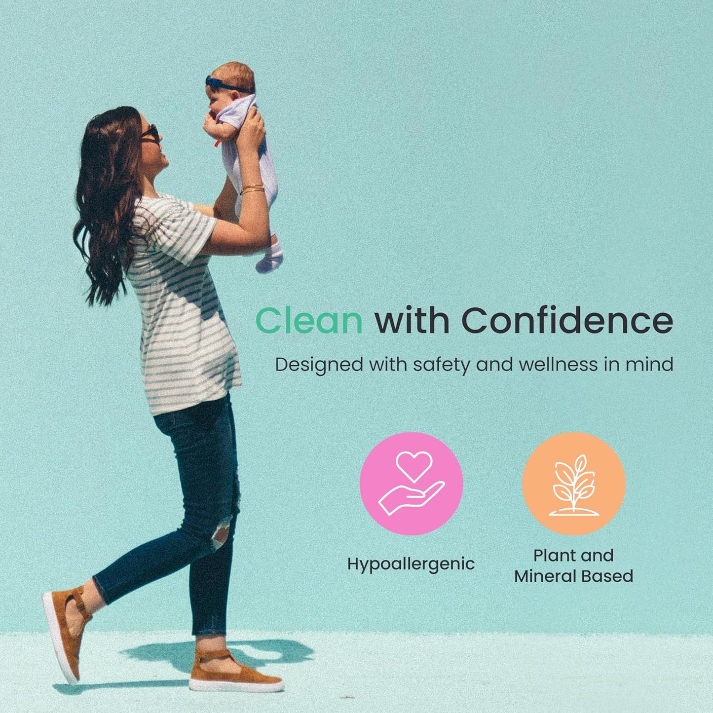 Orchard Laundry Detergent Powder Natural Deep Cleaning Laundry Powder for Sensitive Skin - Citrus - Plant Based Effective Ingredients - 65 Loads - Enzyme-Powered, Eco Friendly Detergent