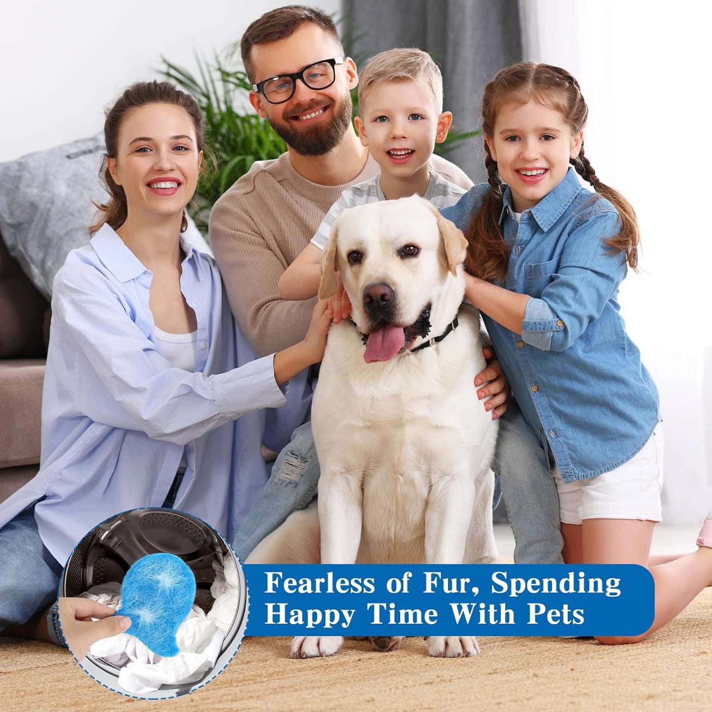 12PCS Pet Hair Remover for Laundry, Reusable Laundry Pet Hair Catcher, Soft Fish Shape Pets Hairs & Lint Catcher for Washing Machine, Dryer, Washer, Bedding, Clothes (Blue)