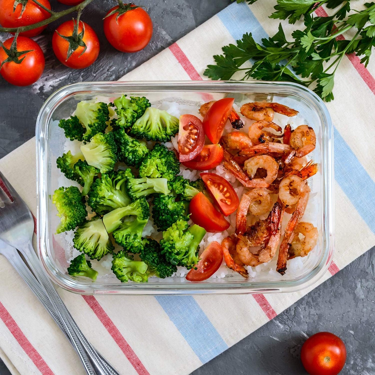 [80 oz & 36 oz]Extra Large Glass Food Storage/Baking Containers Set with Lids, 2 Pack 80 oz(10 cup)&2 Pack 36 oz (4.5 cup)Airtight Glass Container,Microwave,Oven,Freezer and Dishwasher, Green